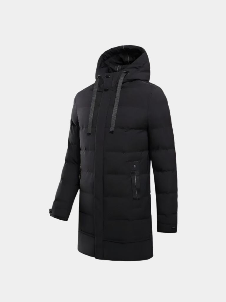 Giacca Puffer Lunga Minimalista - Viretti